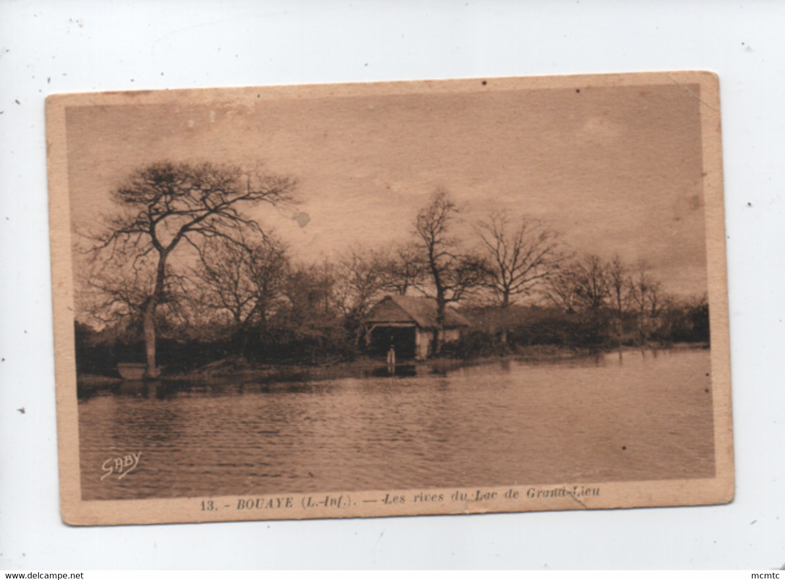 CPA -  Bouaye -(L.-Inf.) - Les Rives Du Lac De Grand Lieu - Bouaye