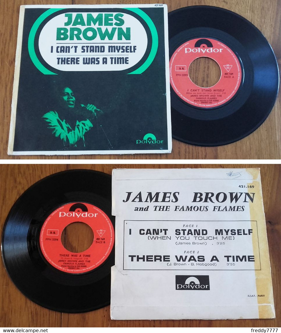 RARE French SP 45t RPM (7") JAMES BROWN And The FAMOUS FLAMES (1967) - Soul - R&B