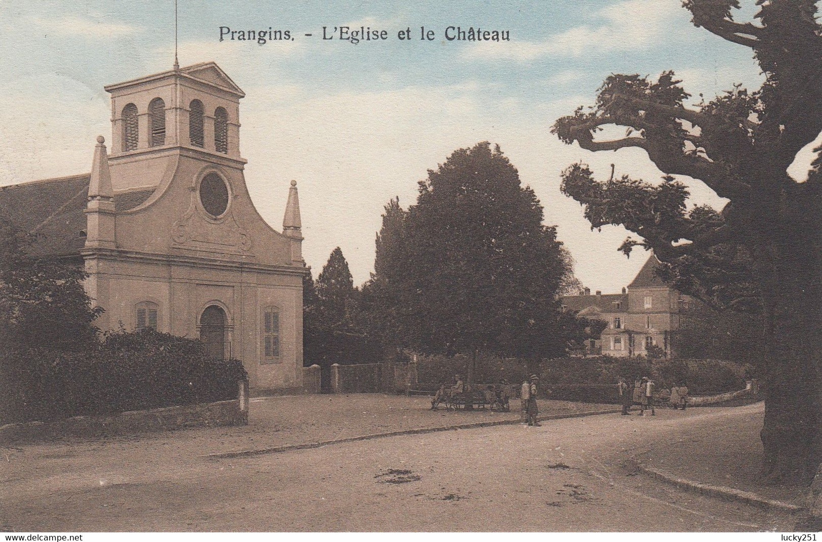 Suisse - Châteaux - Porrentruy - L'Eglise Et Le Château - Circulée 23/10/1922 - Porrentruy