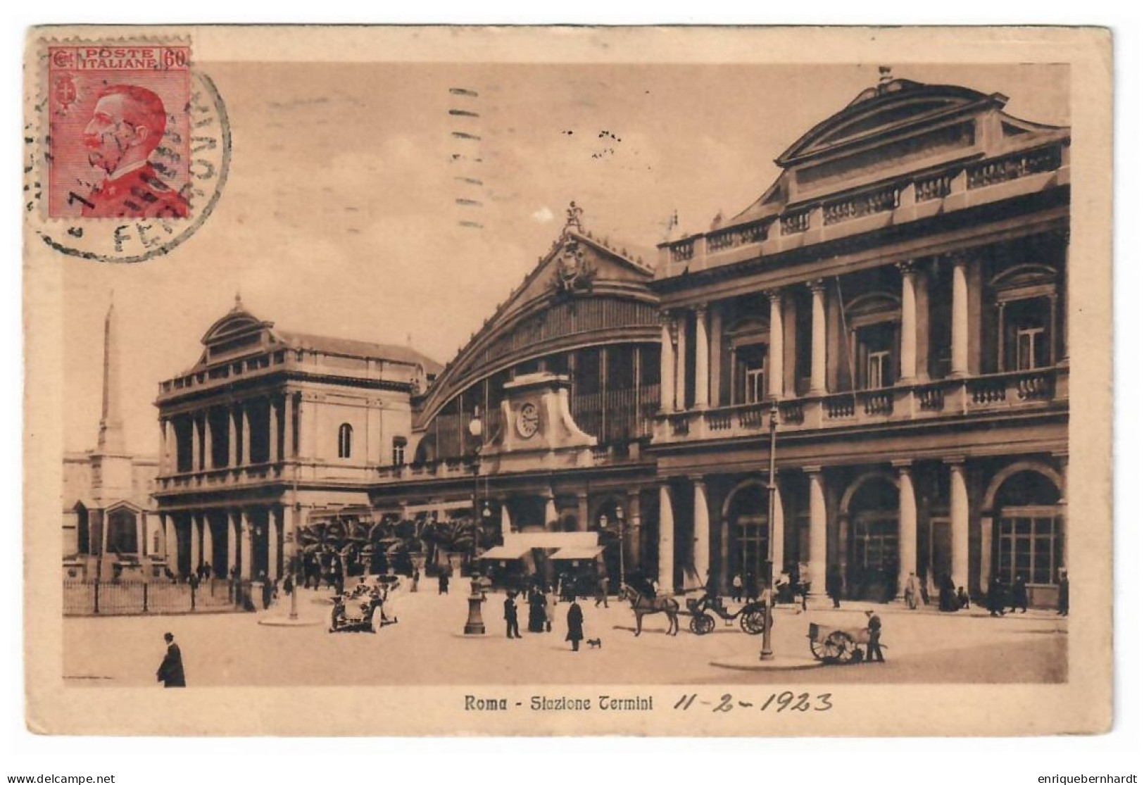 ITALIA // ROMA // STAZIONE TERMINI // 1923 - Stazione Termini