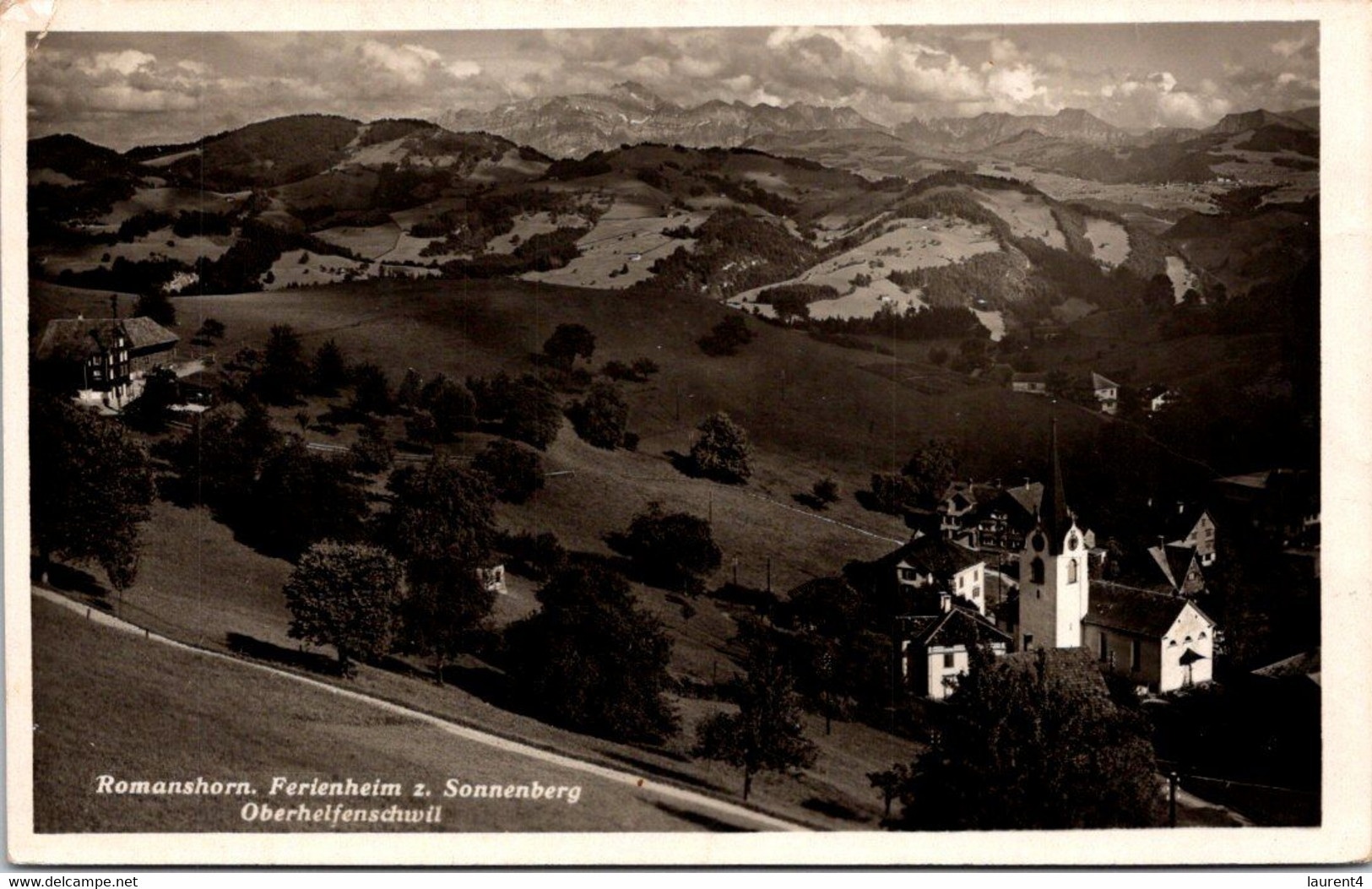 (5 A 17) Older Postcard - Switzerland - (posted To Australia) Oberhelfenschwil - Oberhelfenschwil