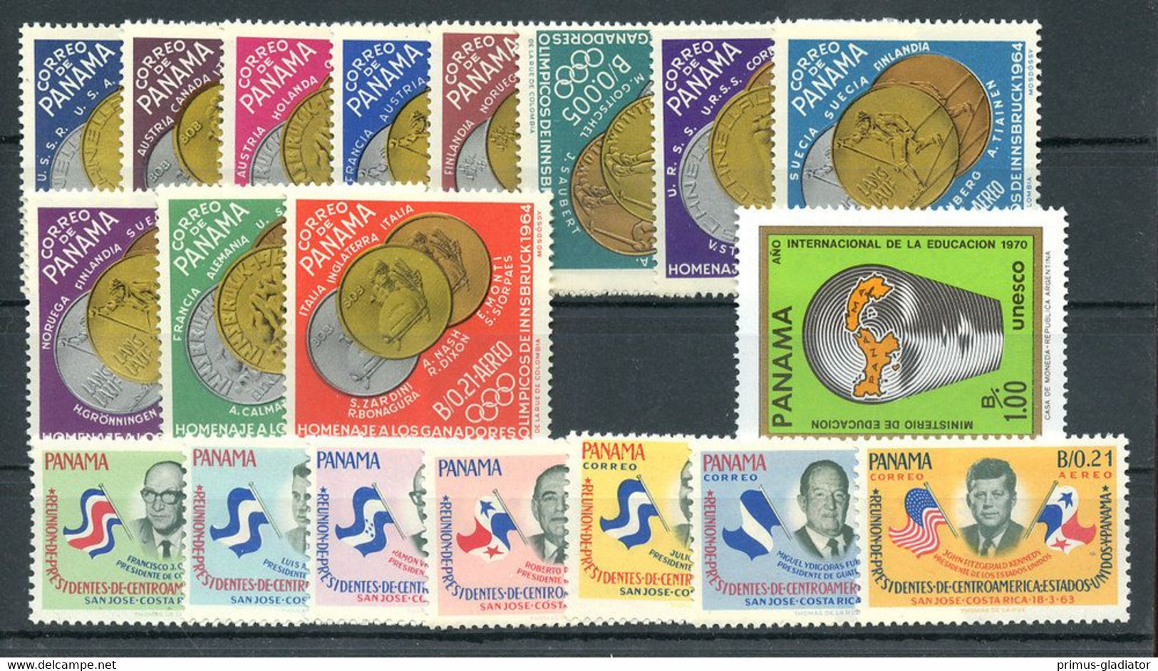 1966, Panama, 767-77 U.a., ** - Panama