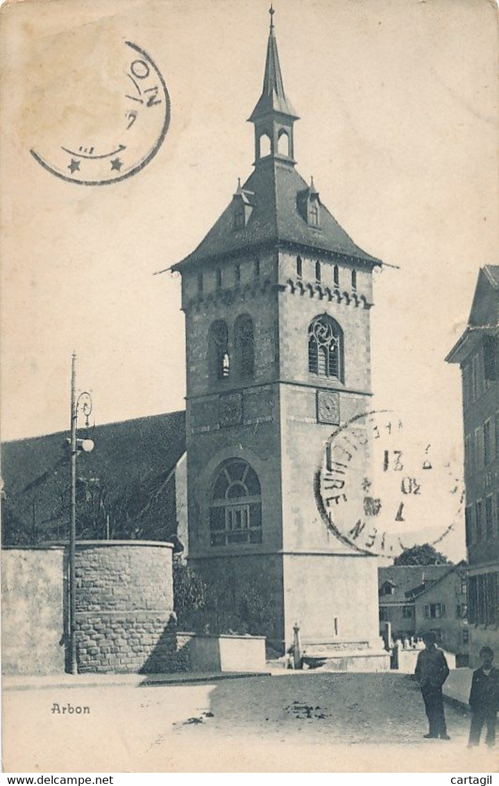 CPA - 22648-Suisse-Arbon-Eglise -Envoi Gratuit - Arbon