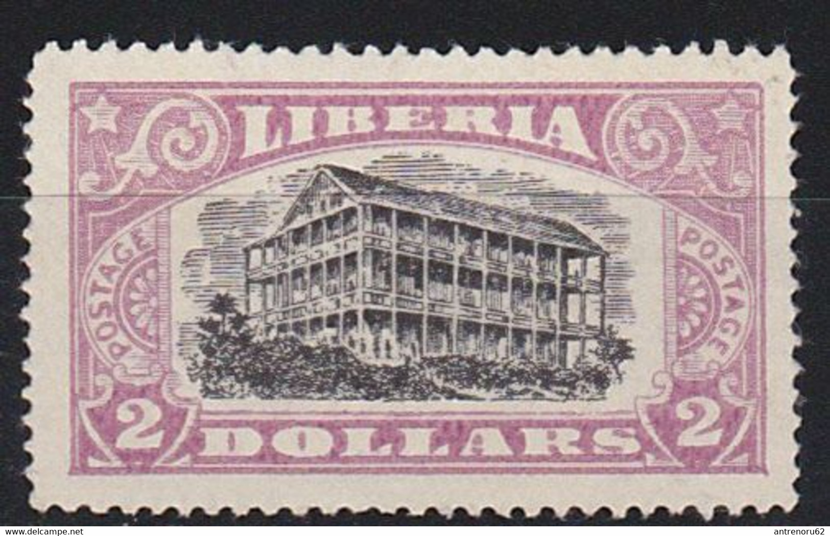 STAMPS-LIBERIA-1918-UNUSED-NO-GUM-SEE-SCAN - Liberia