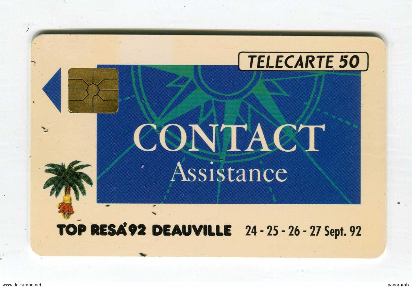 Telecarte °_ France 50u-En 445-gem-09.92-Contact Deauville-2260 Ex.- R/V - 50 Units