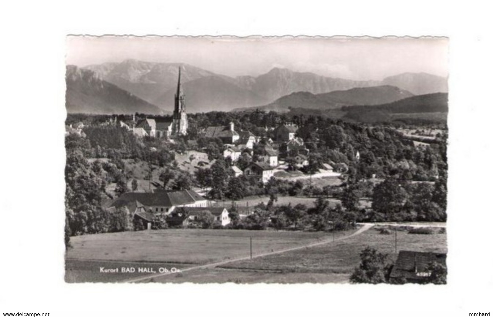 Kurort Bad Hall Oberösterreich OÖ Gelaufen 1953 - Bad Hall