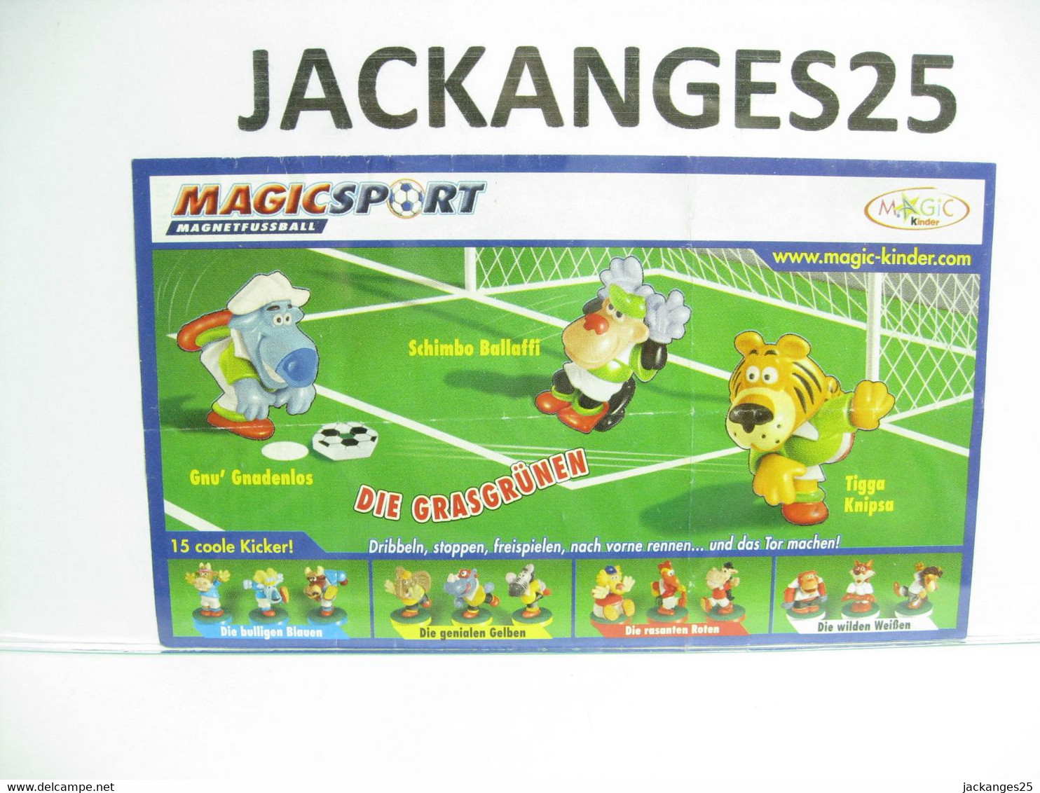 KINDER MPG S 57 MAGIC SPORT  2006  + BPZ D + MAGIC CODE - Familles