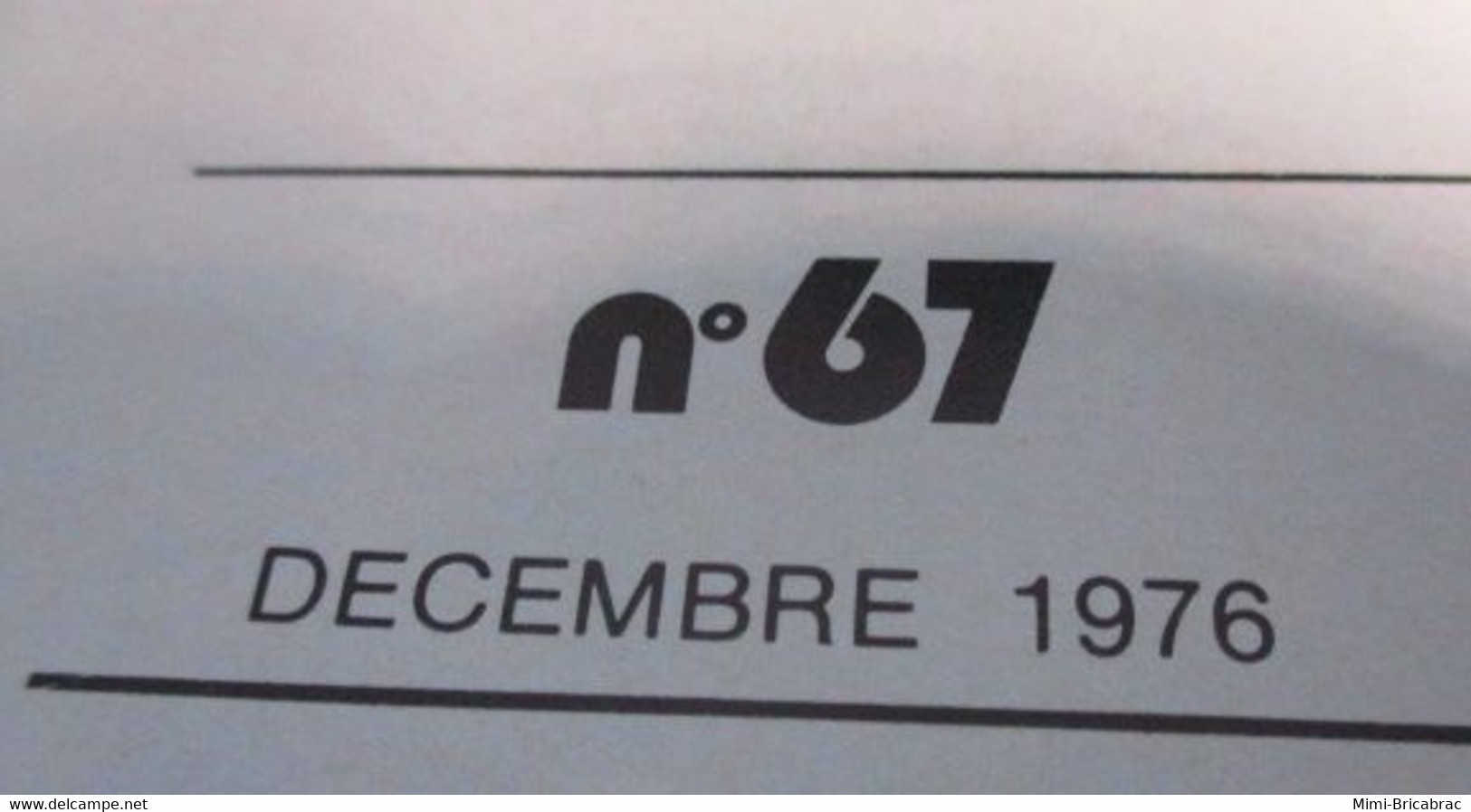 Revue De Maquettisme Plastique Années 60/70 : MPM N°67 Très Bon état ! Sommaire En Photo 3 - Francia