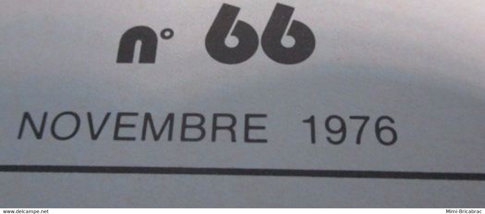 Revue De Maquettisme Plastique Années 60/70 : MPM N°66 Très Bon état ! Sommaire En Photo 3 - France