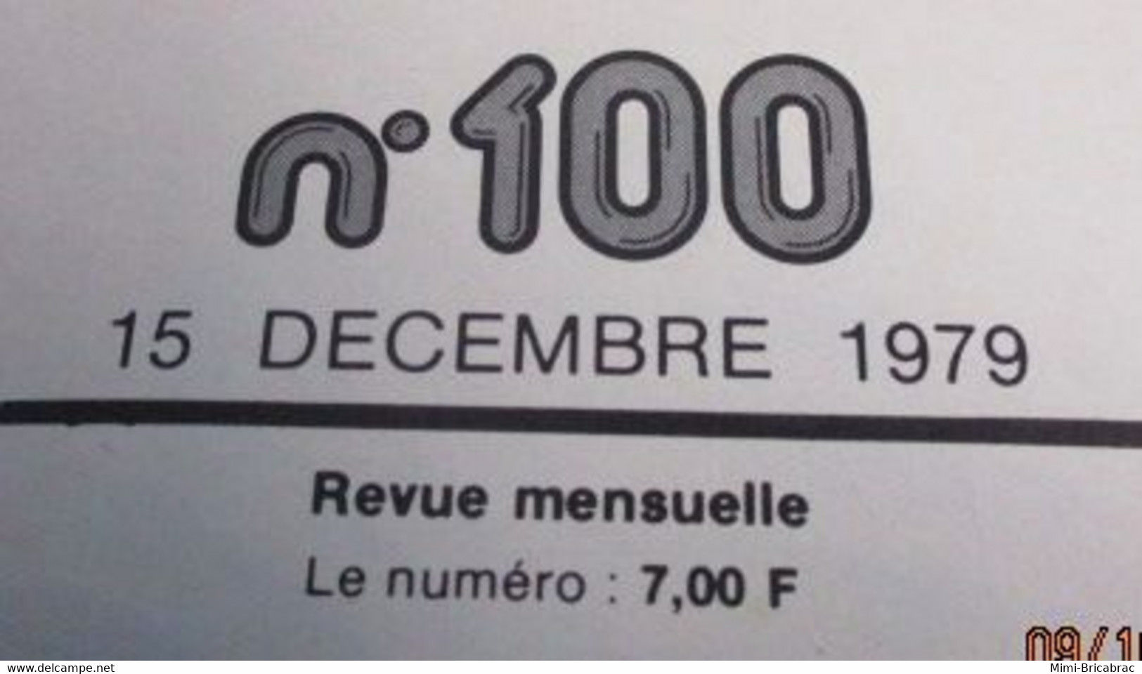 Revue De Maquettisme Plastique Années 60/70 : MPM N°100 Très Bon état ! Sommaire En Photo 3 - France