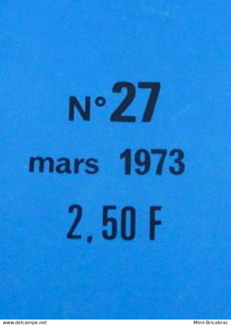 Revue De Maquettisme Plastique Années 60/70 : MPM N°27 Très Bon état ! Sommaire En Photo 3 - Frankreich