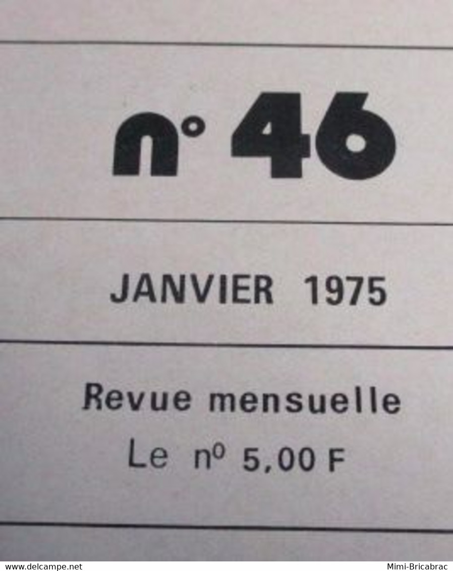 Revue De Maquettisme Plastique Années 60/70 : MPM N°46 Très Bon état ! Sommaire En Photo 3 - France