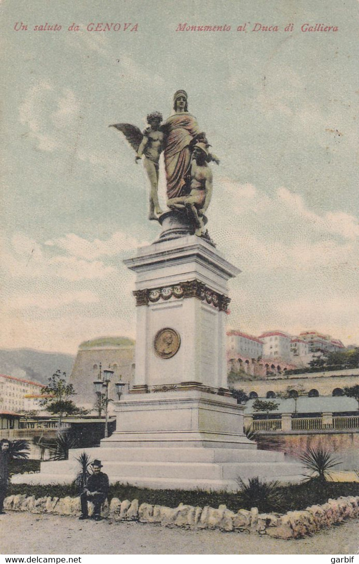 Genova - Monumento Al Duca Di Galliera - Fp Vg1908 - Genova