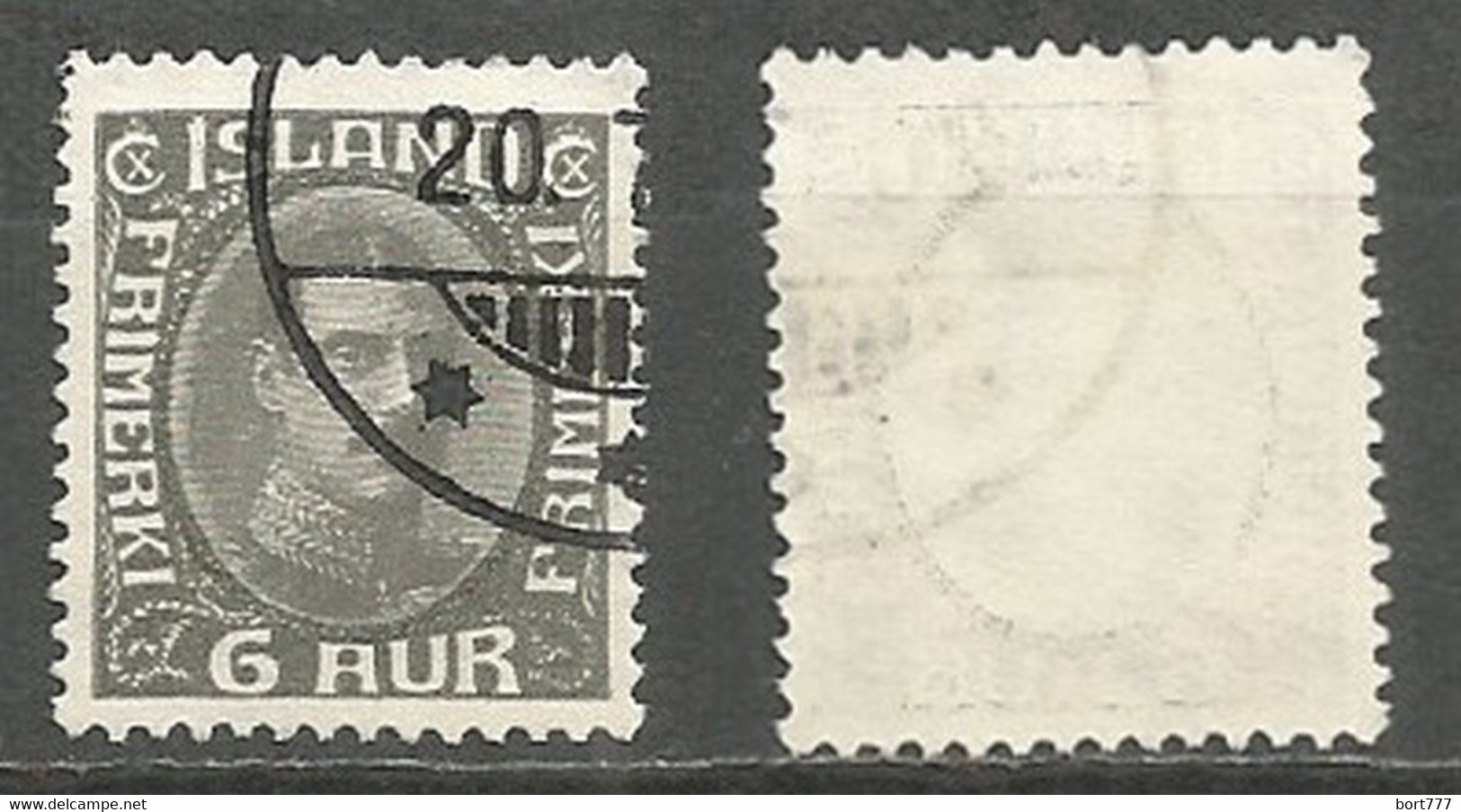 Iceland 1920 , Used Stamp Michel # 87 - Used Stamps