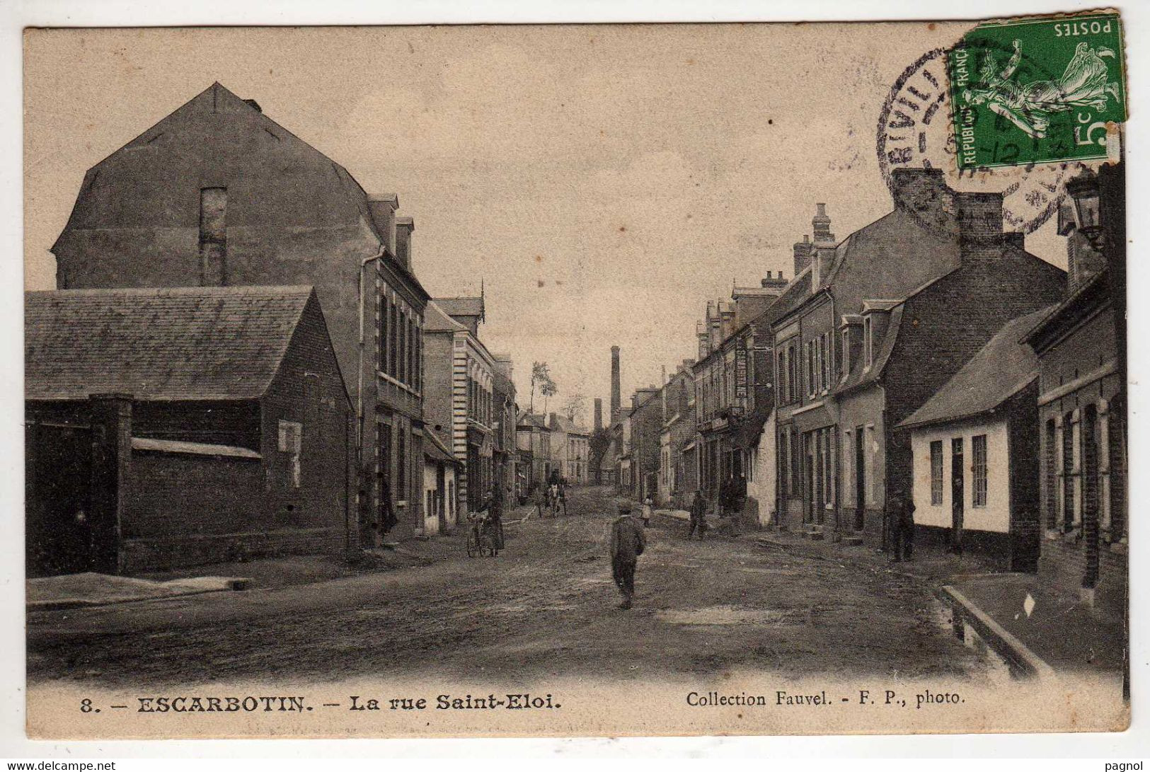 80 : Escarbotin : La Rue Saint-Eloi - Other & Unclassified