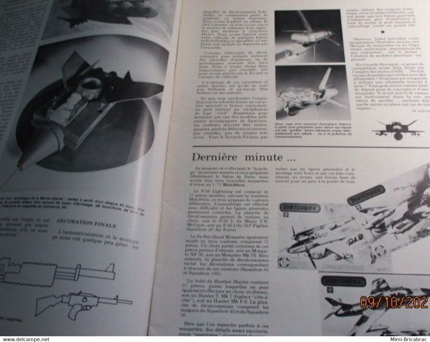 Revue De Maquettisme Plastique Années 60/70 : MPM N°69 Très Bon état ! Sommaire En Photo 3 - France