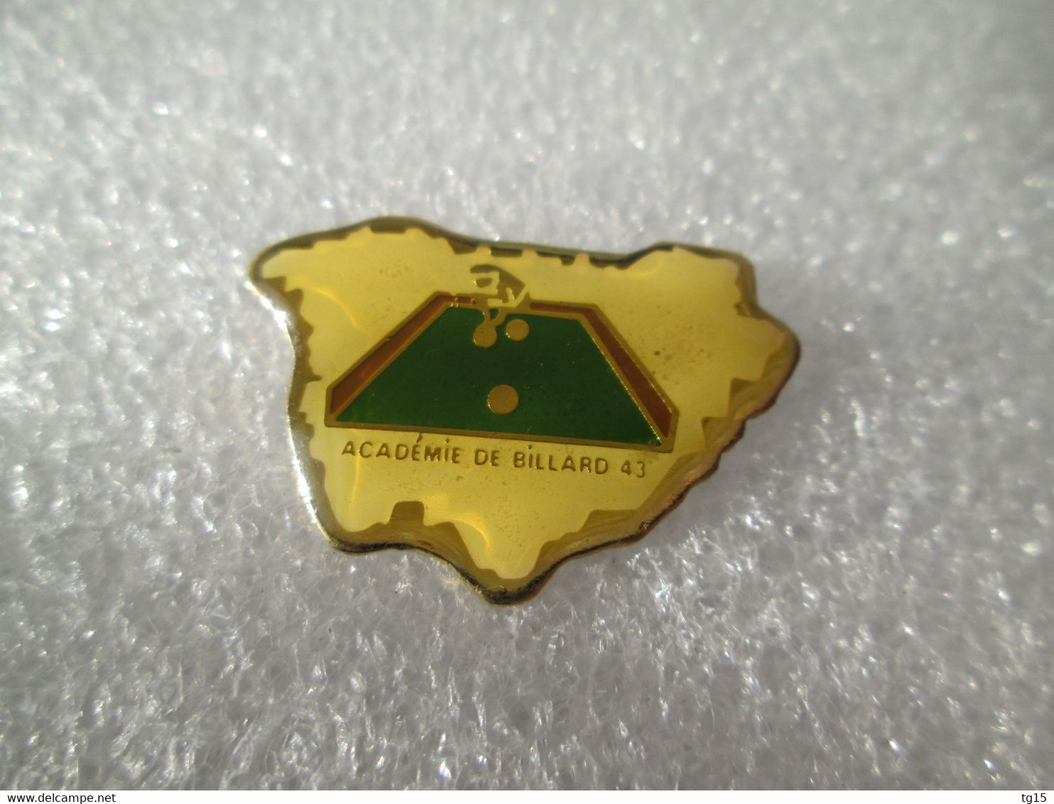 PIN'S   ACADEMIE  DE  BILLARD   43   HAUTE LOIRE - Biliardo