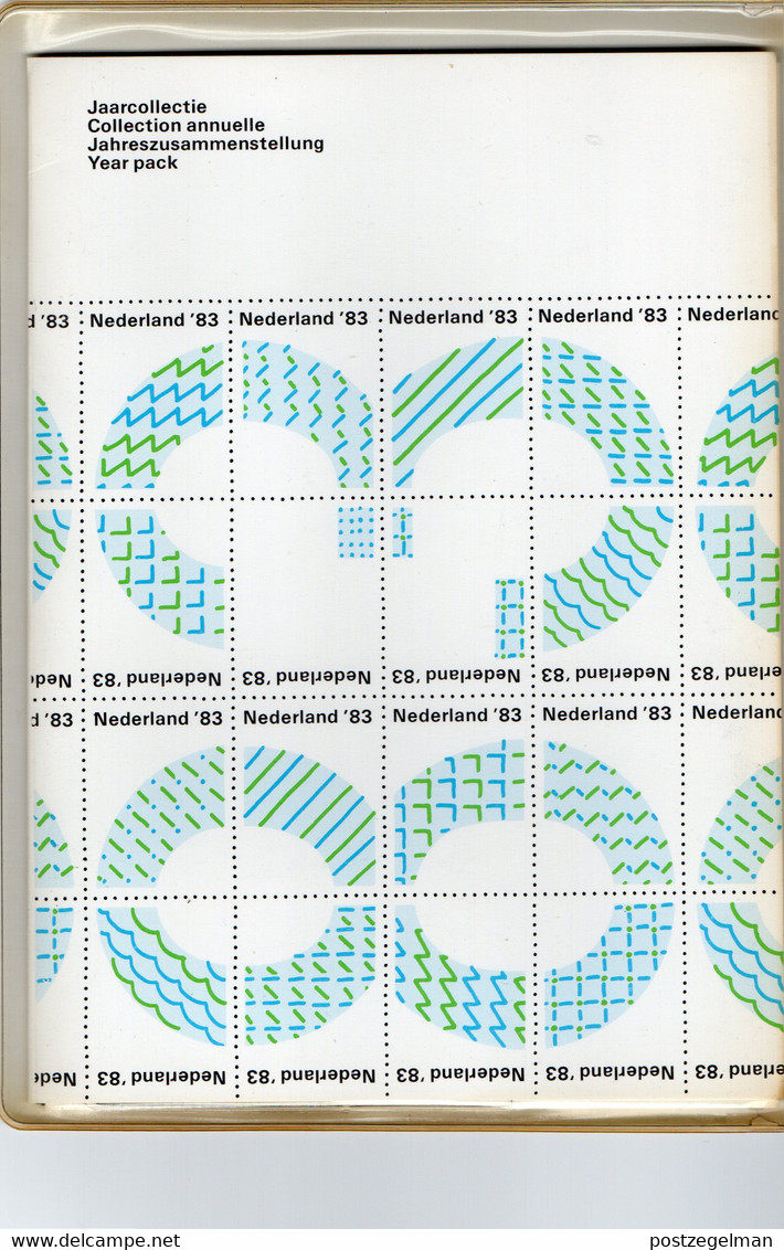 NETHERLANDS, 1983, MNH Stamp(s) , Year Issue, NVPH Nr. 1280-1299, Scannr.Y1983 ,  In Original Packing - Années Complètes