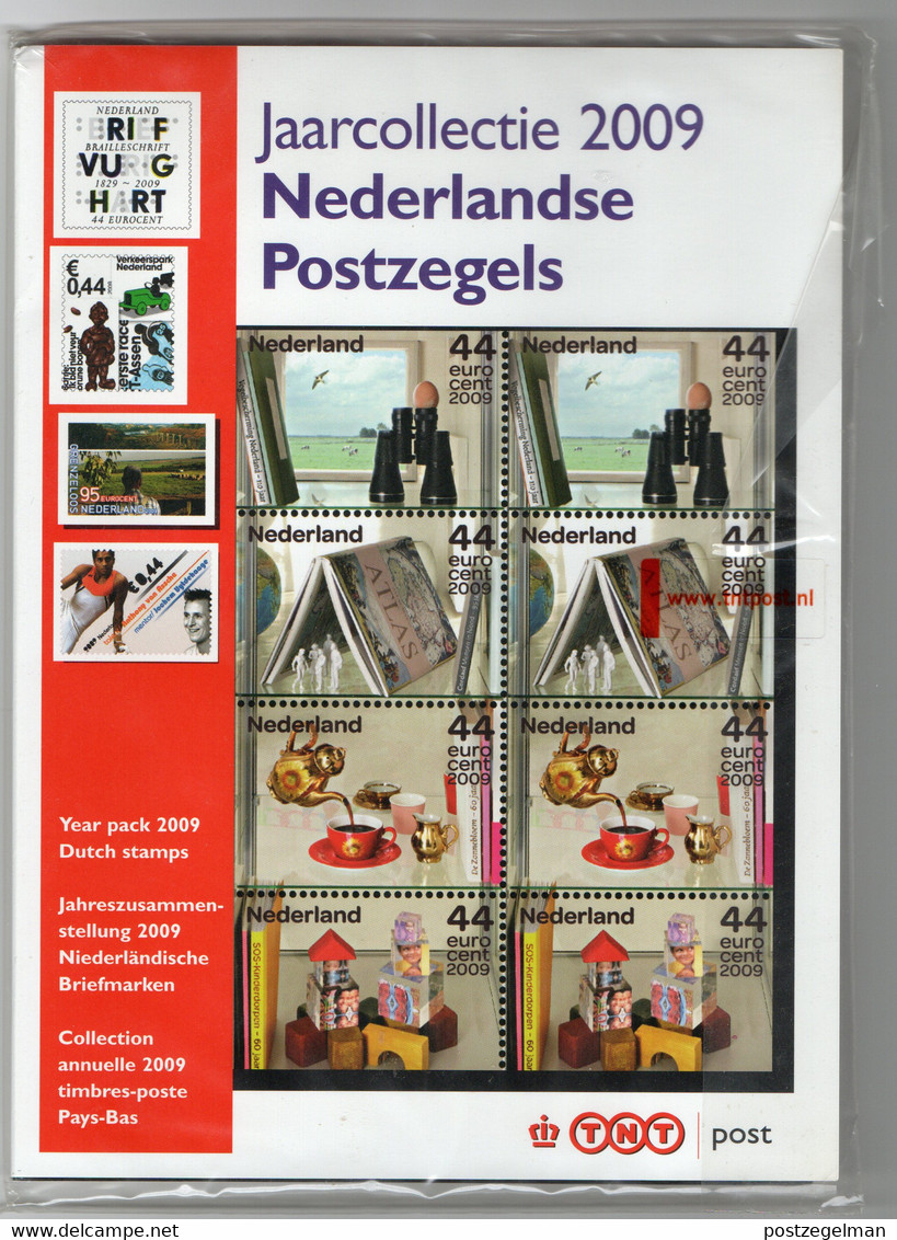 NETHERLANDS, 2009, MNH Stamp(s) , Year Issue,  Scannr. Y2009 ,  In Original Packing - Années Complètes