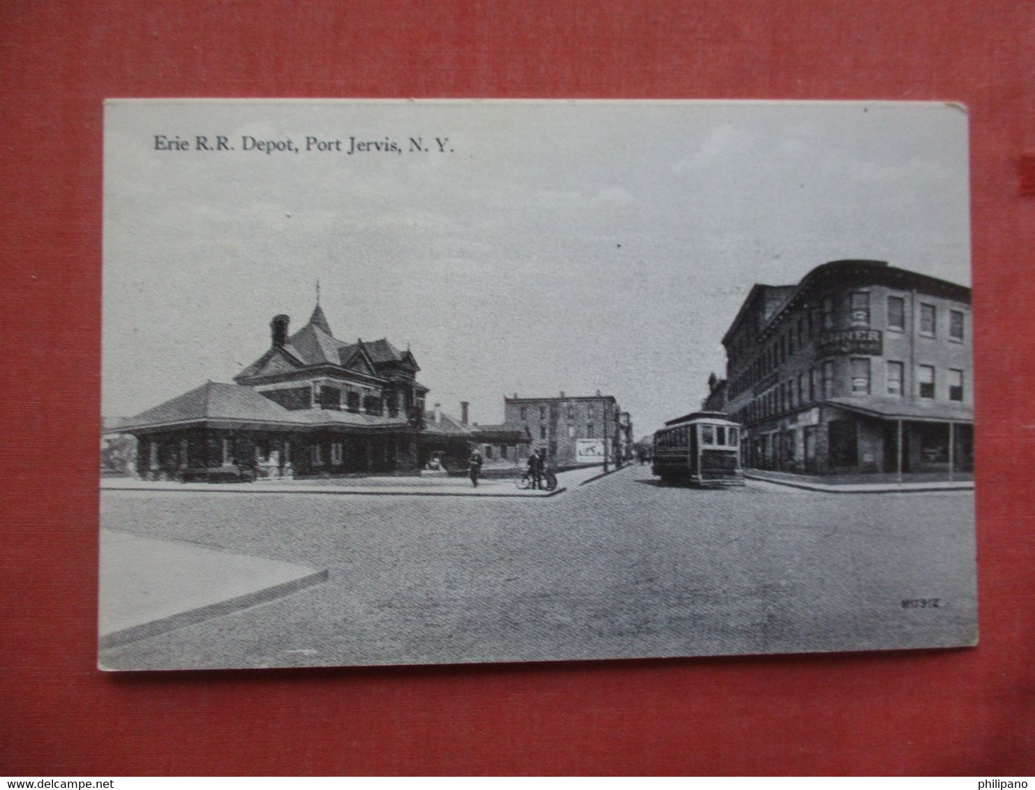 Erie R.R. Depot. Port Jervis-- Official Souvenir Railroad Heritage Week.    New York  Ref 5218 - Syracuse