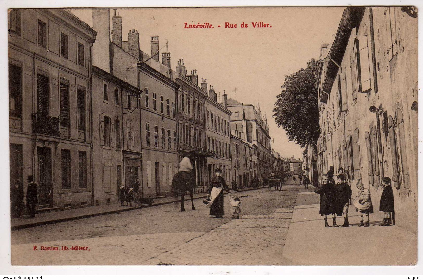 54 : Lunéville : Rue De Viller - Luneville