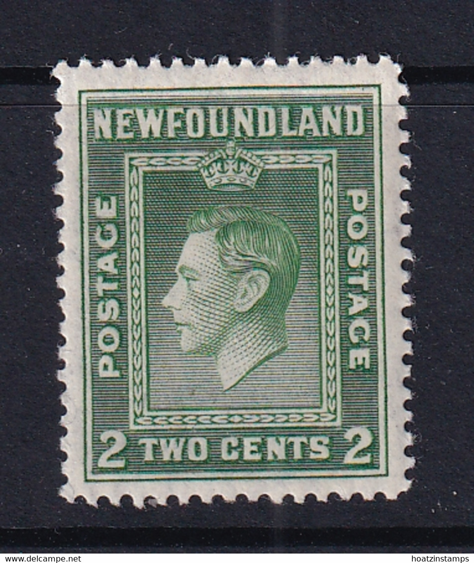 Newfoundland: 1941/44   Pictorial  SG277   2c   [Perf: 12½]   MH - 1908-1947