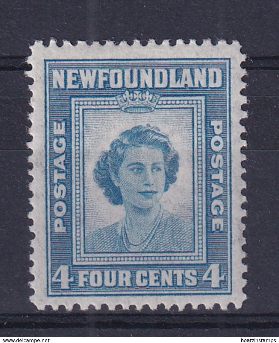 Newfoundland: 1947   Princess Elizabeth's 21st Birthday  SG293   4c   MH - 1908-1947