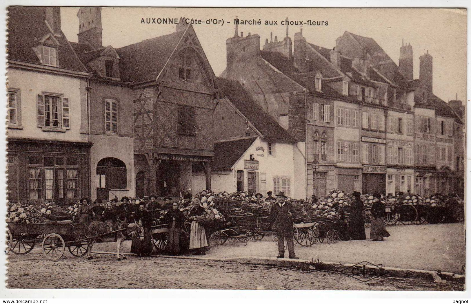 21 : Auxonne : Marché Aux Choux-Fleurs - Auxonne