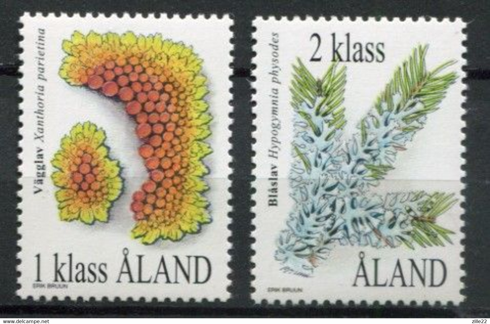 Finnland Alandinseln Finland Aland Islands Mi# 159-60 Postfrisch/MNH - Flora - Ålandinseln