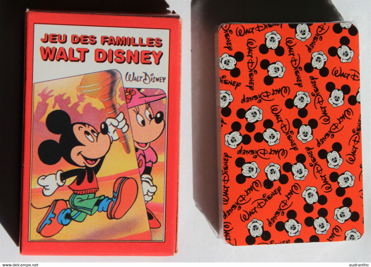 Jeu Des Familles Walt Disney Mickey 32 Cartes Ducale - 32 Cards