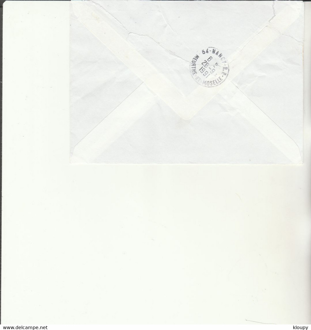 AM 1  - Enveloppe   Avec  Cachet  Hourtin Naval -  NANCY - Naval Post