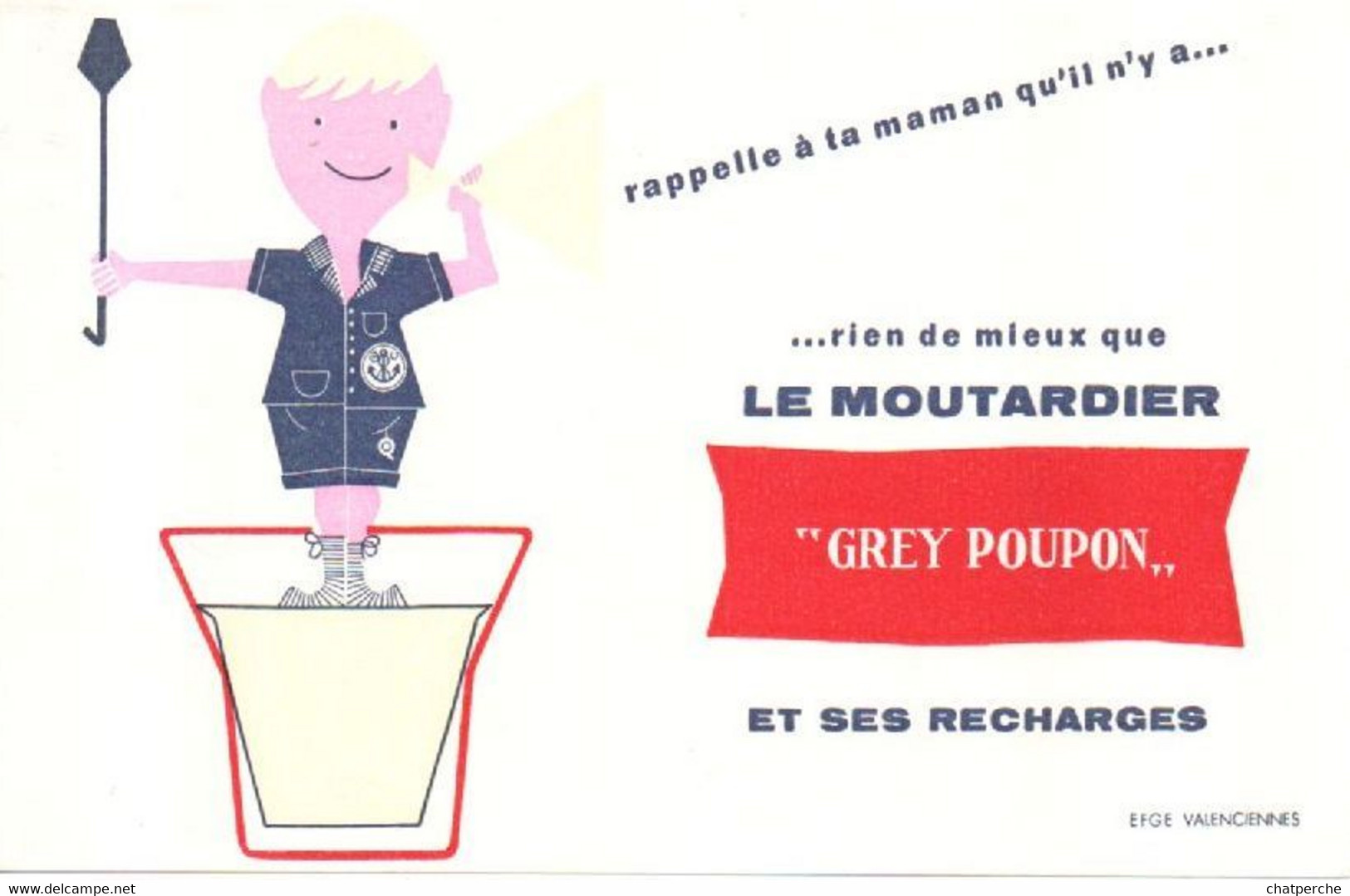 BUVARD BLOTTING PAPER MOUTARDE LE MOUTARDIER GEY POUPON - Moutardes