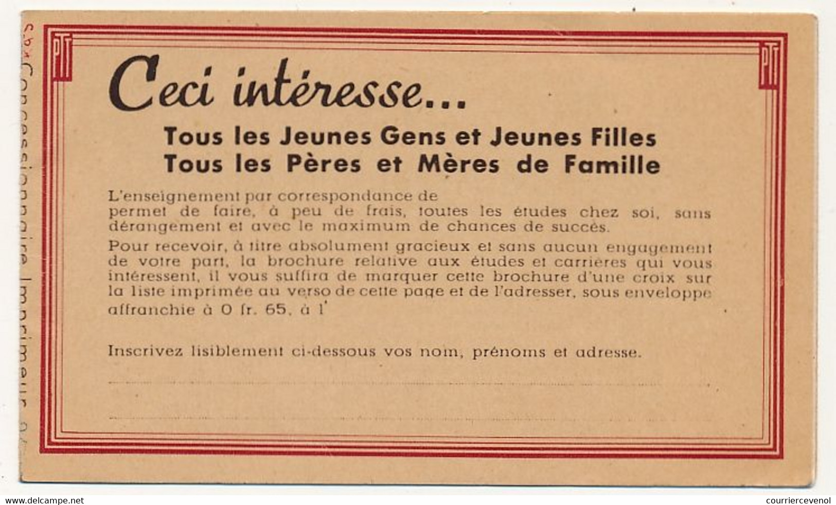 ALGÉRIE 1938 - Carnet C20** : 65c Bleu - Fraissinet-Byrrh-Byrrh-Torpedo - Unused Stamps