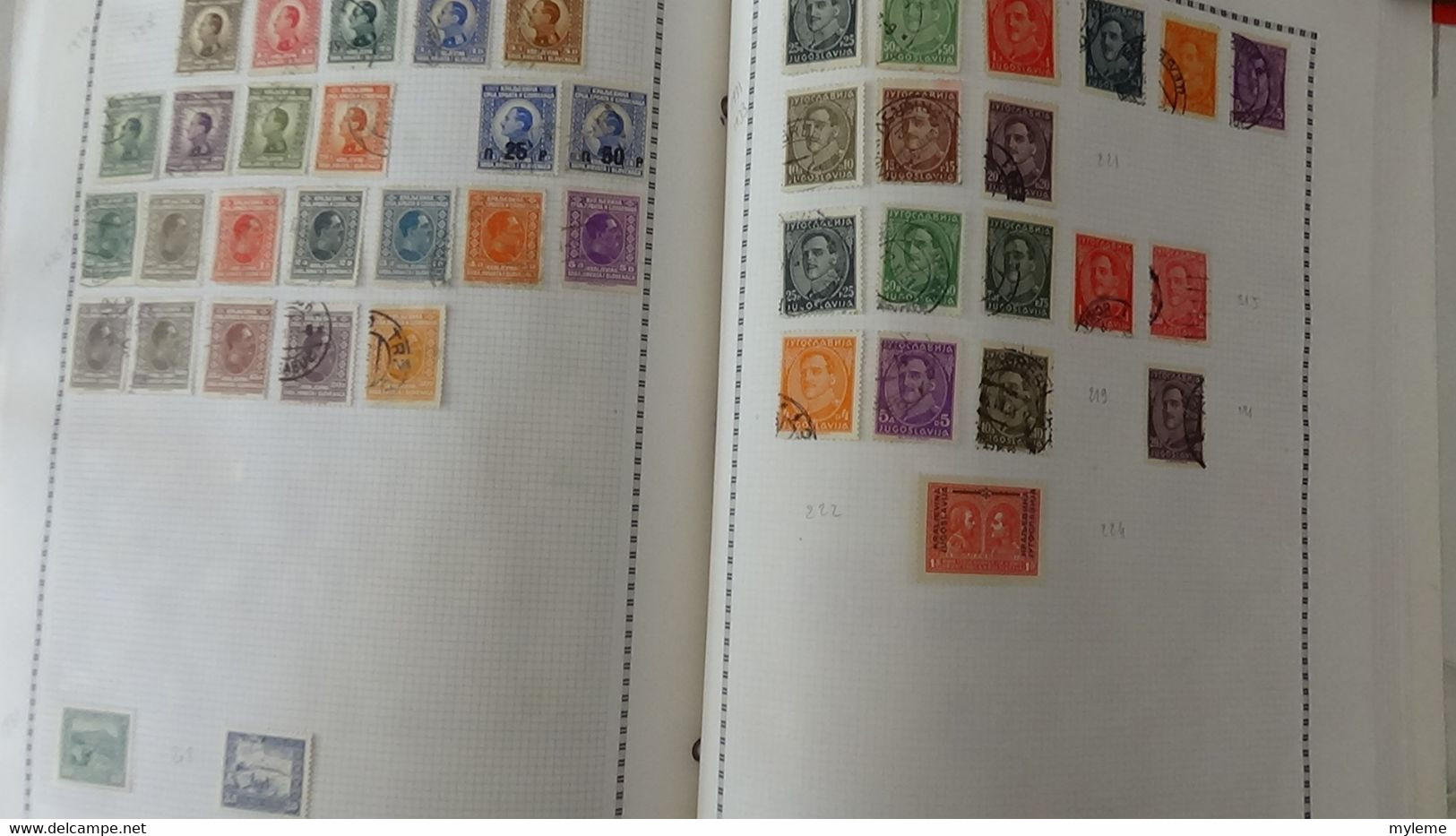 Y11 Collection de timbres oblitérés  de différents pays d'Europe Voir commentaires ...  A saisir !!!