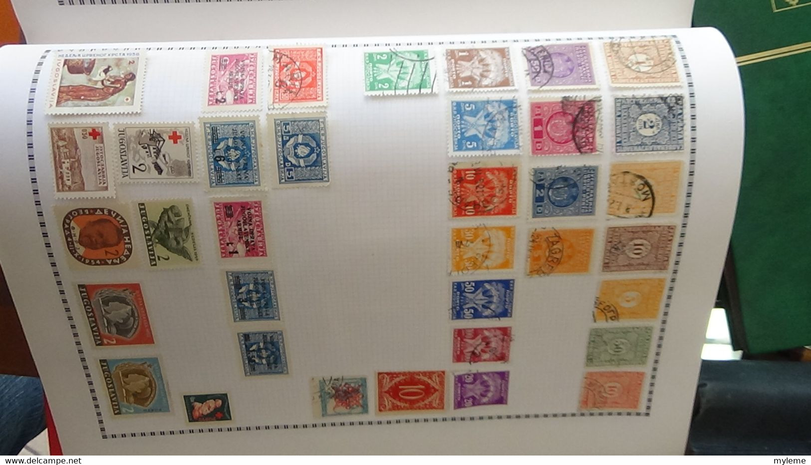 Y11 Collection de timbres oblitérés  de différents pays d'Europe Voir commentaires ...  A saisir !!!