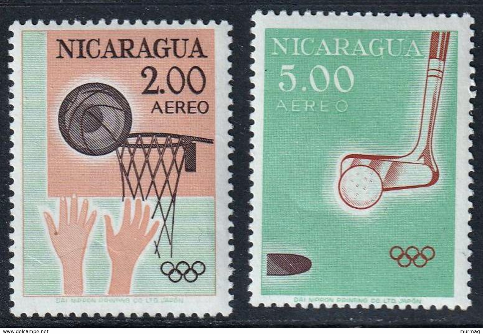 NICARAGUA - Jeux Olympiques, Tokyo - 1964 - MNH - Nicaragua