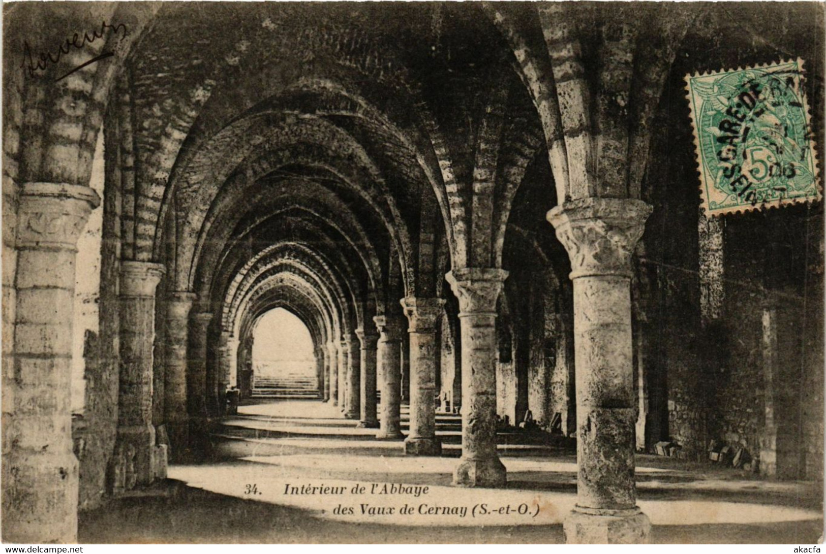 CPA AK Intérieur De L'Abbaye Des VAUX-de-CERNAY (352902) - Vaux De Cernay