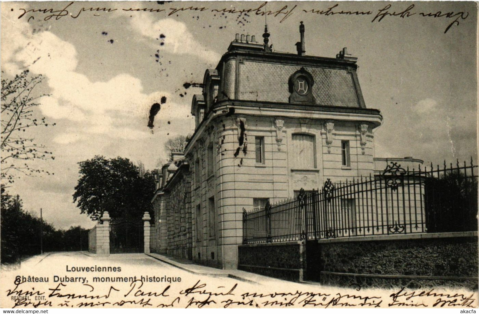 CPA AK LOUVECIENNES - Chateau Dubarry Monument - Historique (353077) - Louveciennes