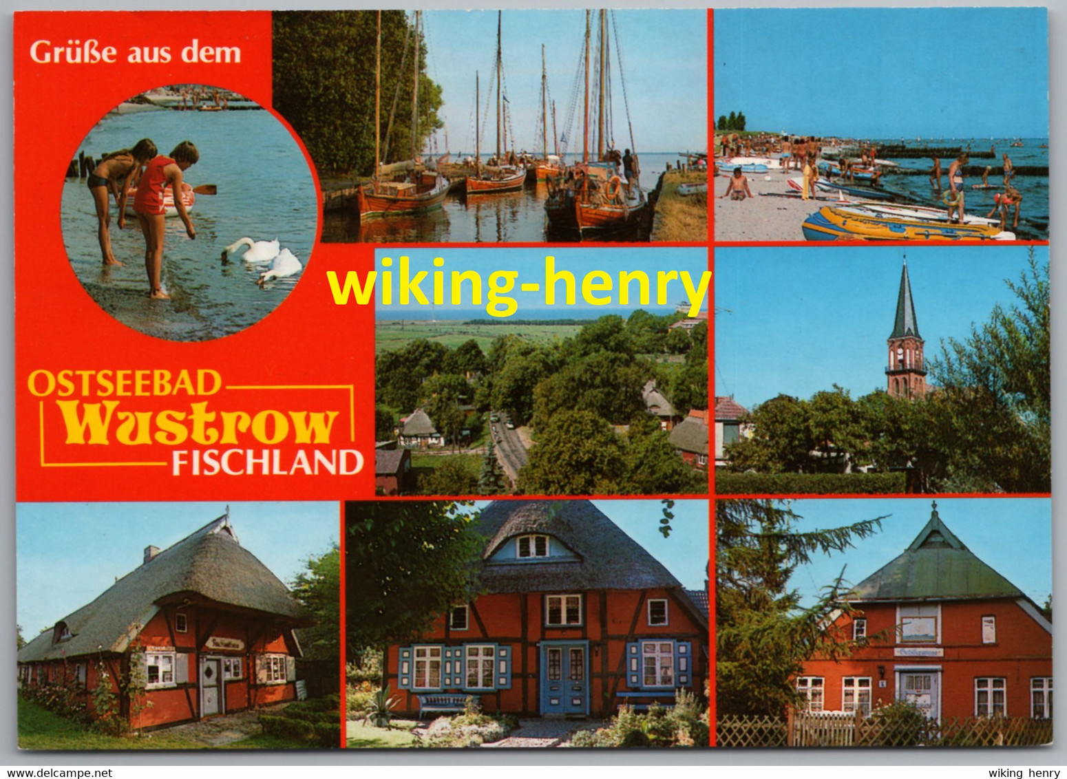 Wustrow Fischland - Mehrbildkarte 5   Ostseebad - Fischland/Darss