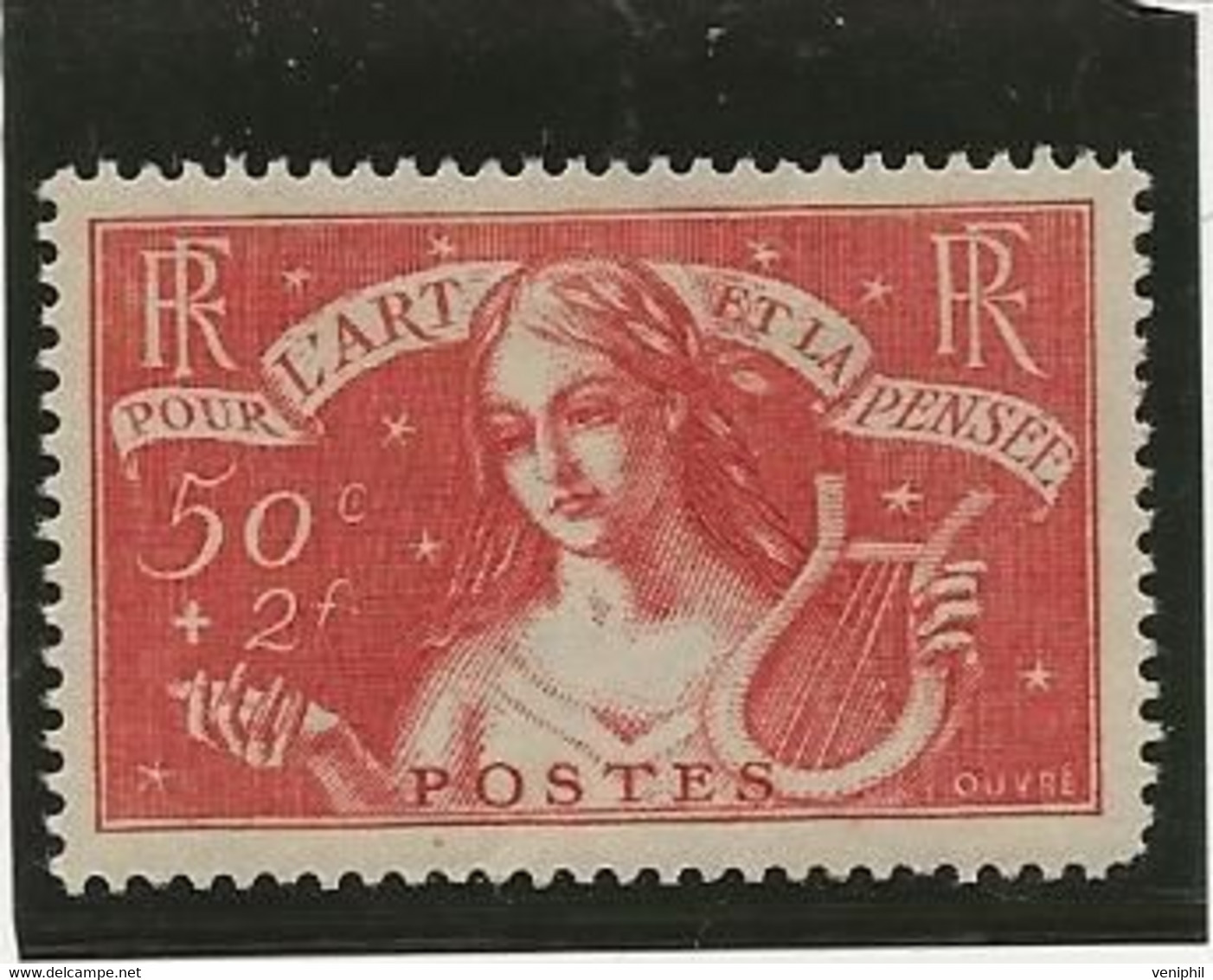 TIMBRE N° 308 NEUF CHARNIERE - ANNEE 1935 - COTE :65 € - Ongebruikt