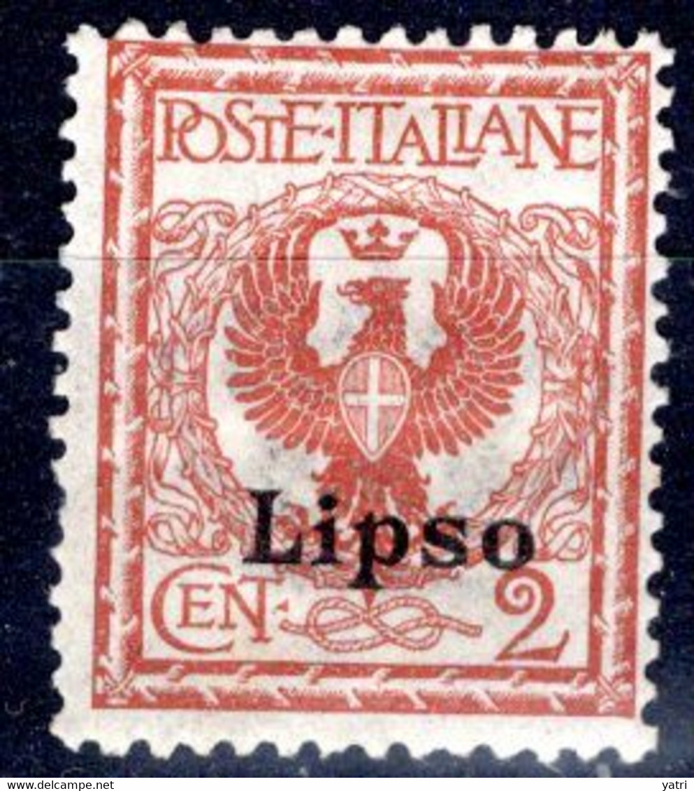 Egeo - Lipso, 2 Centesimi * - Aegean (Lipso)