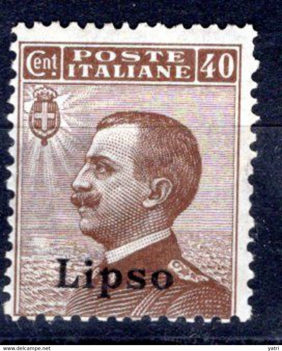 Egeo - Lipso, 40 Centesimi * - Egée (Lipso)