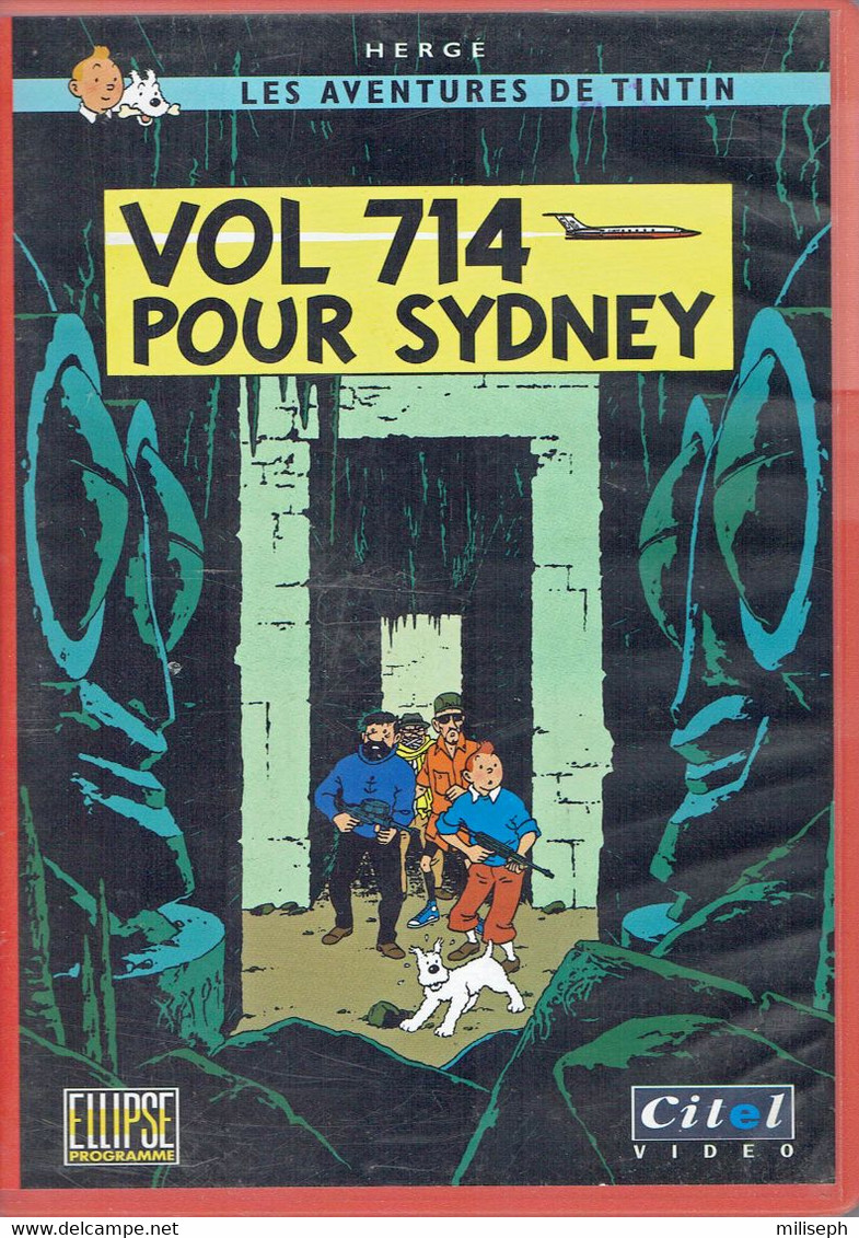 VIDEO CITEL - VHS PAL - TINTIN - VOL 747 POUR SYDNEY (4861) - Kinder & Familie