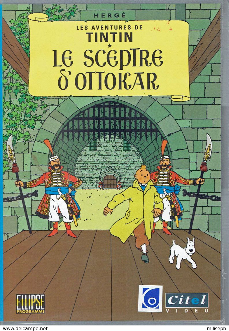 VIDEO CITEL - VHS PAL - TINTIN - LE SCEPTRE D' OTTOKAR   (4863) - Familiari