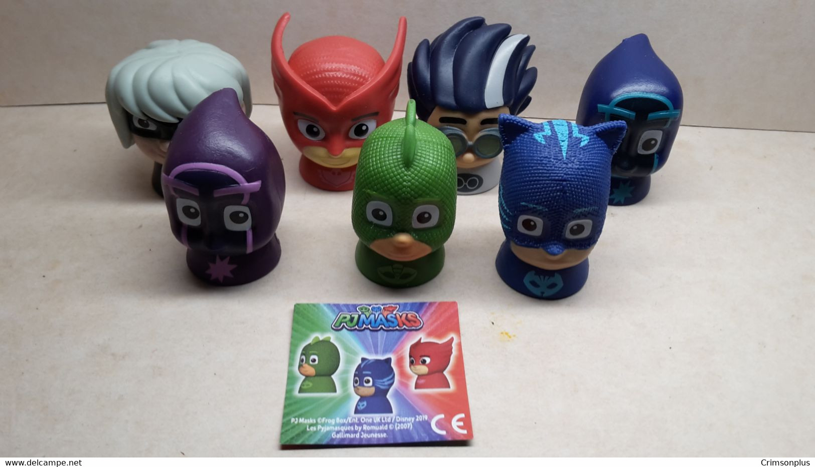 2019 - Dairy 4 Fun - PJ MASKS - Complete Reeks Met Bijsluiter - Lots