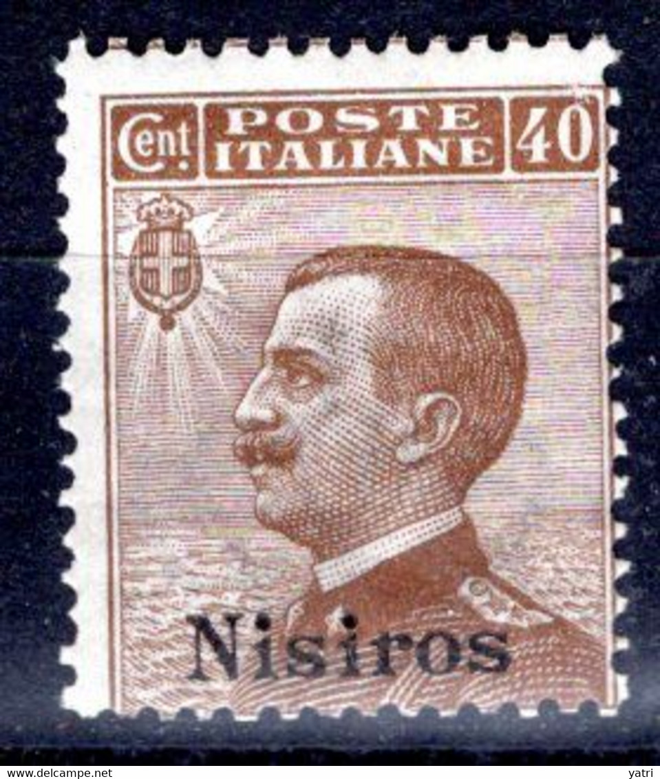 Egeo - Nisiro (Nisiros) 40 Centesimi ** - Egée (Nisiro)