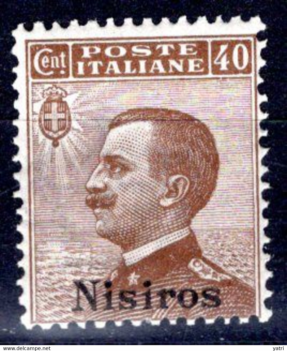 Egeo - Nisiro (Nisiros) 40 Centesimi ** - Egée (Nisiro)