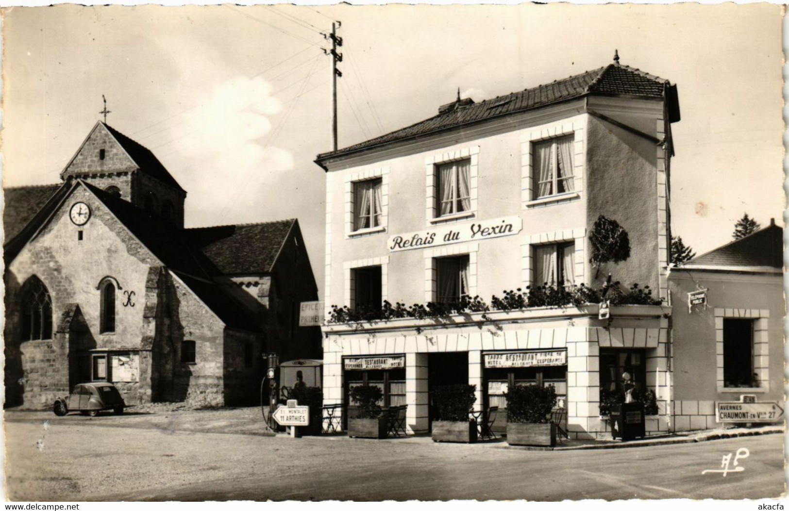 CPA AK Env. De MEULAN - SERAINCOURT - L'Église (350127) - Seraincourt