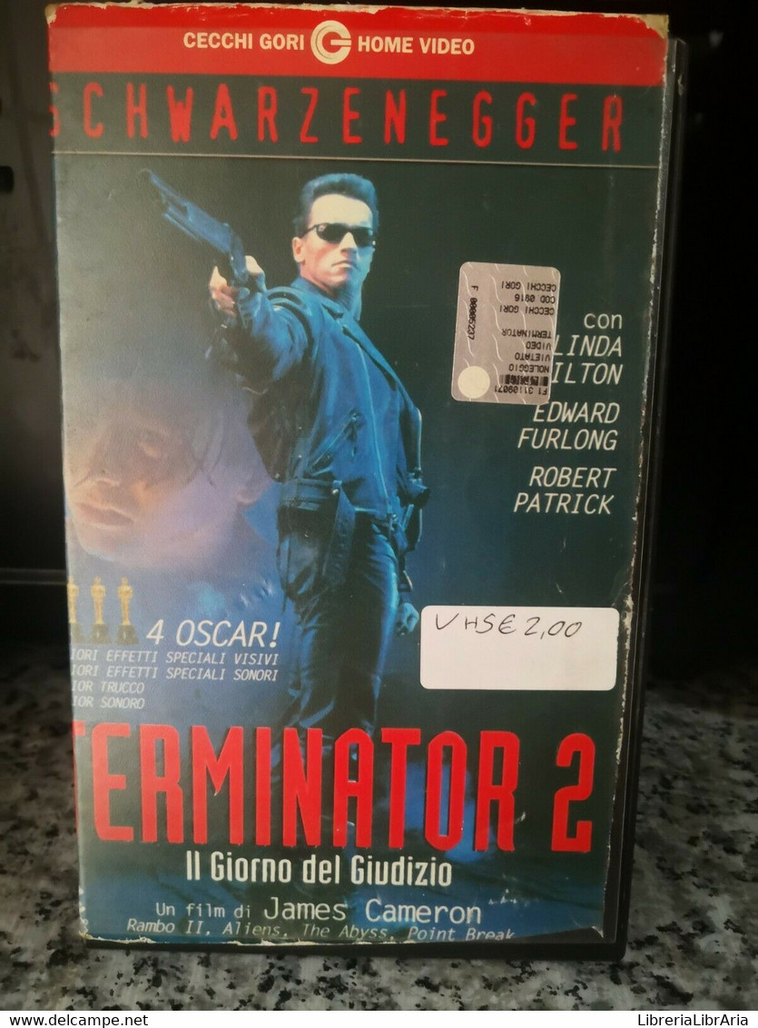 Terminetor 2 Il Giorno Del Giudizio -vhs - 1991 - Cecchi Gori Home Video -F - Lotti E Collezioni