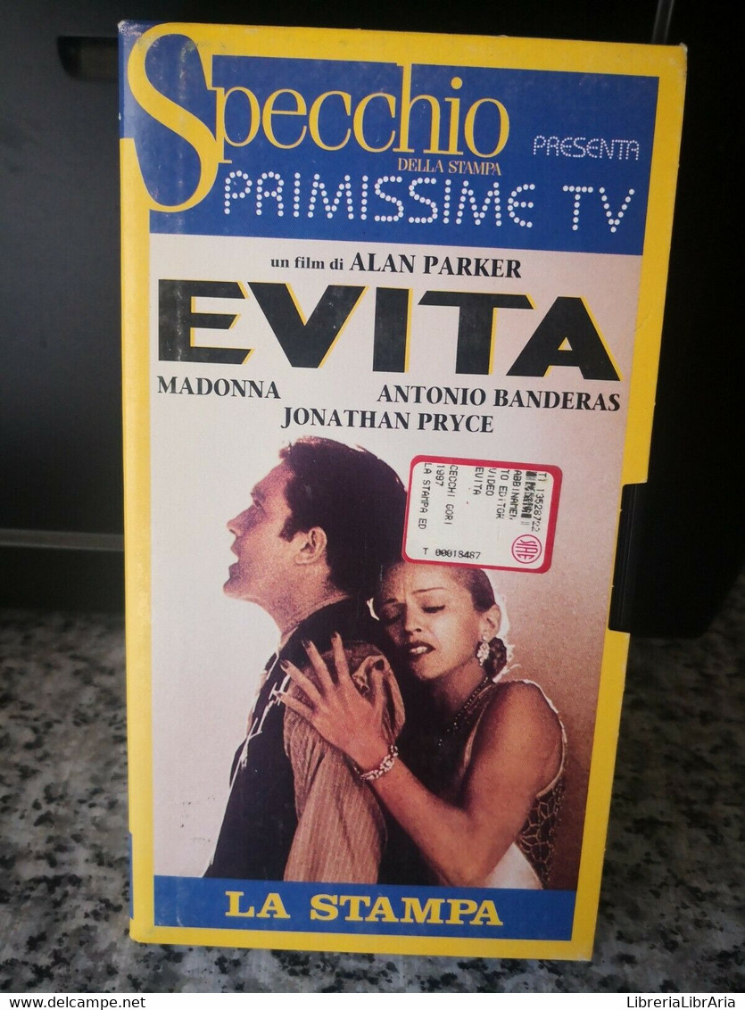 Evita - Vhs- 1997 - La Stampa - F - Colecciones